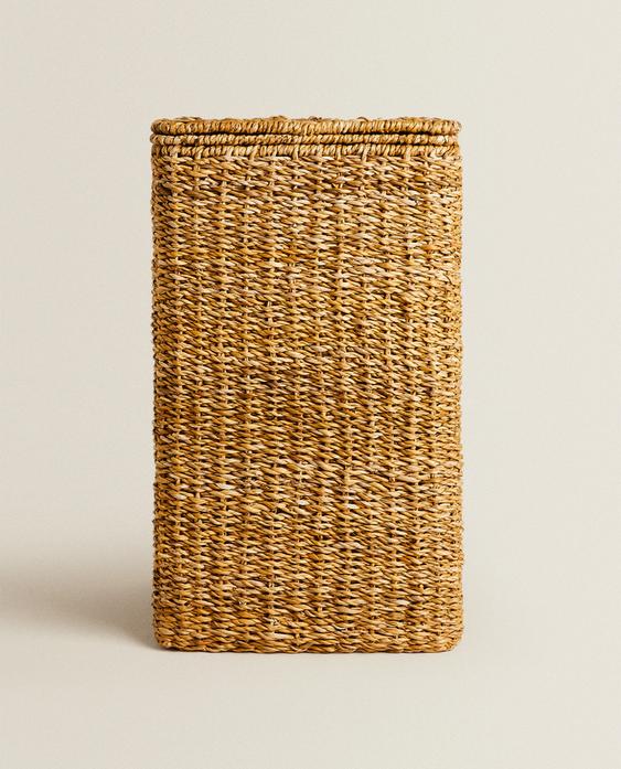 BRAIDED LAUNDRY BASKET