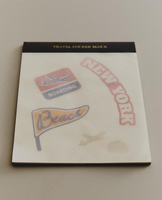 STICKERBOEK REIZEN