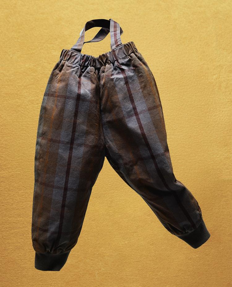 PETO INFANTIL CUADROS TARTÁN