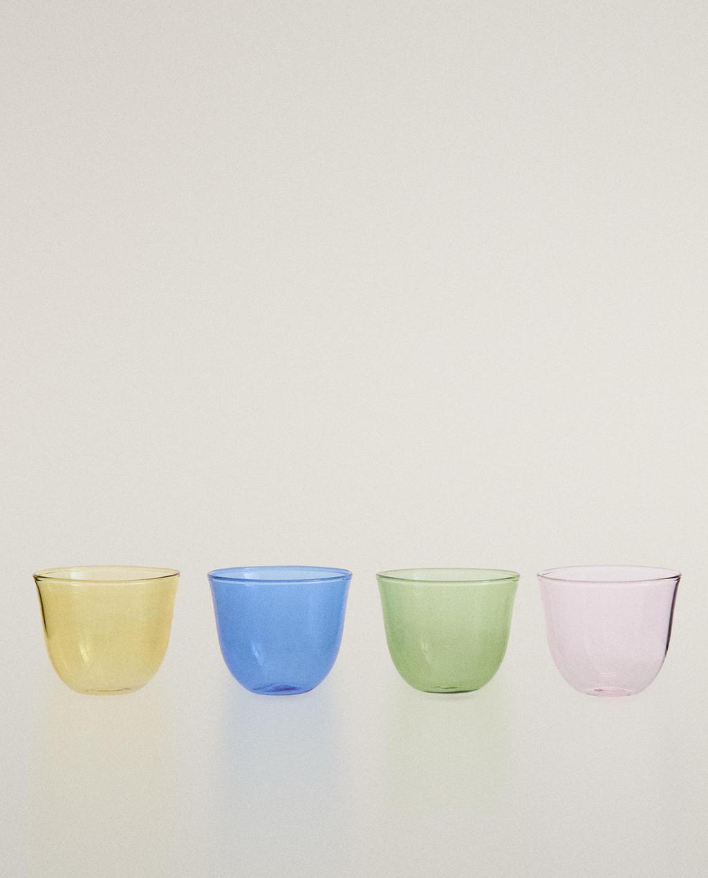 VERRES À SHOT EN BOROSILICATE (ENSEMBLE DE 4)