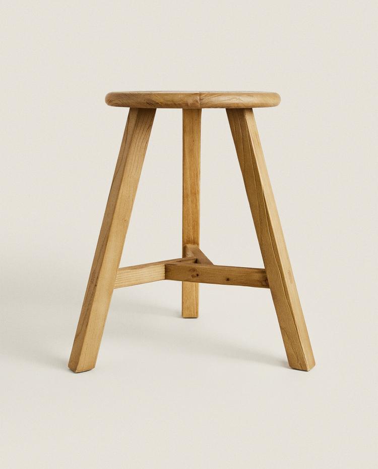 TABOURET BOIS ORME