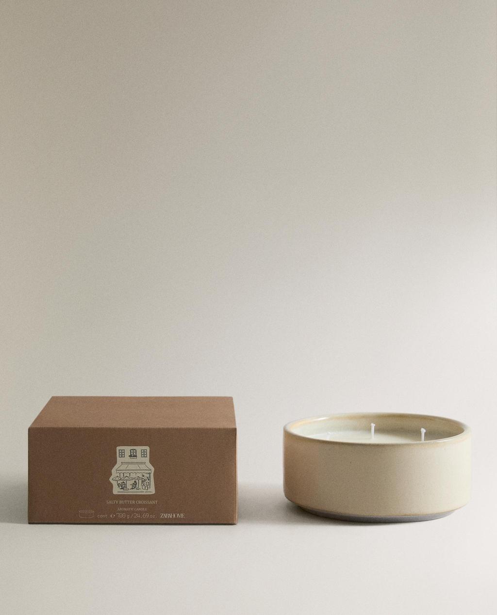 (700 G) SALTY BUTTER CROISSANT SCENTED CANDLE