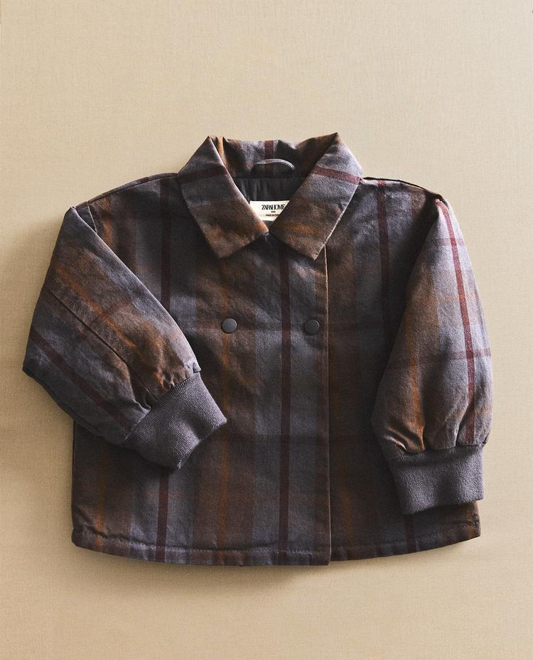 CHAQUETA INFANTIL CUADROS TARTÁN