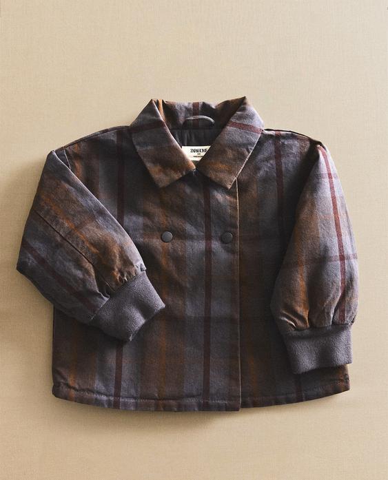 CHAQUETA INFANTIL CUADROS TARTÁN
