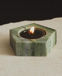 MARBLE STAR TEALIGHT HOLDER