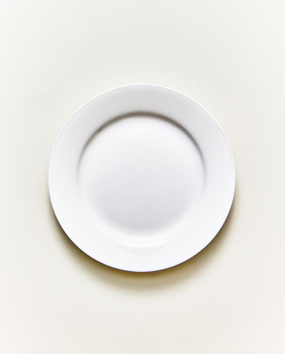 TALÍŘ NA PEČIVO Z KOSTNÍHO PORCELÁNU