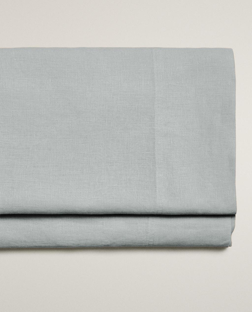 DRAP DE DESSUS LIN DÉLAVÉ