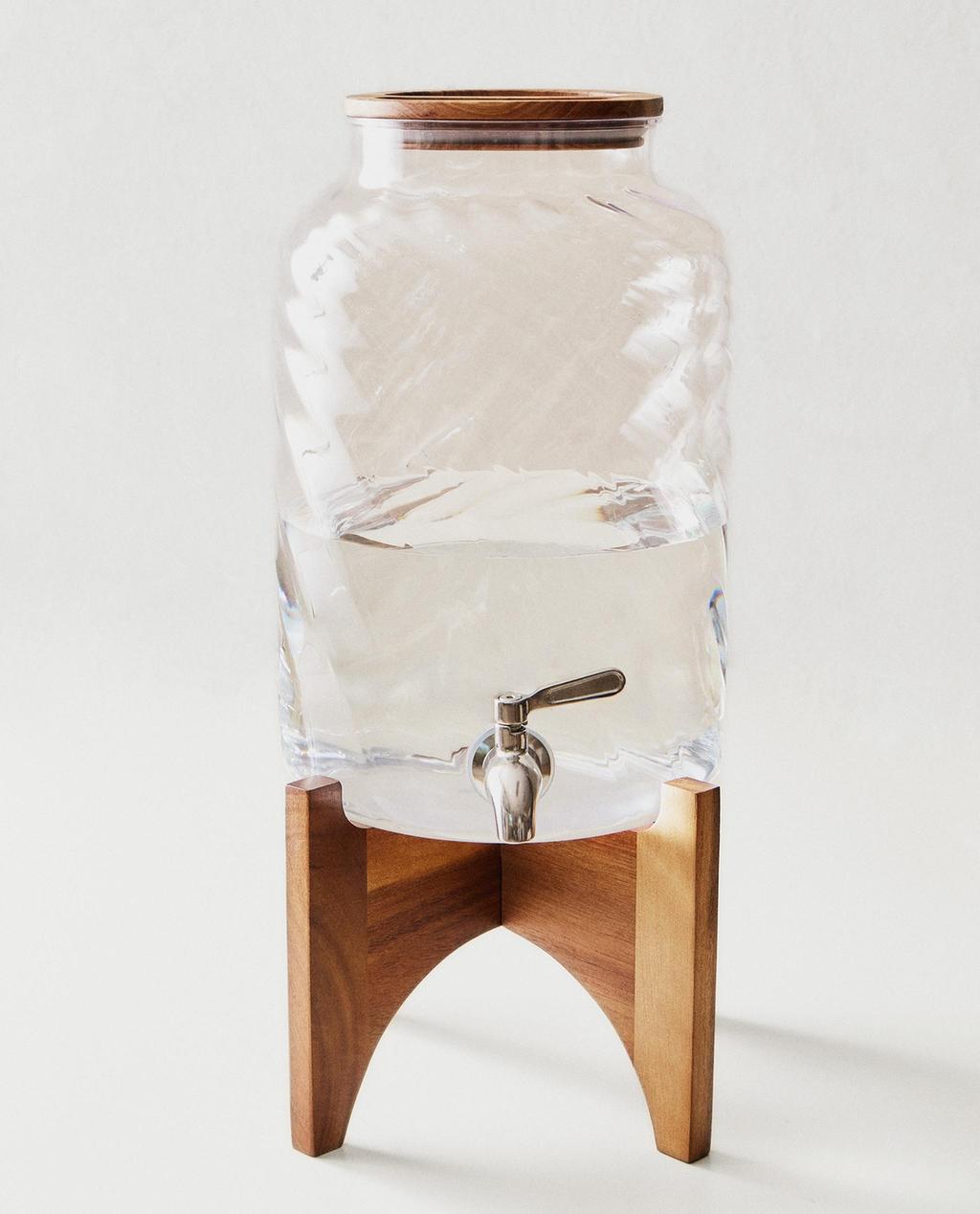 DISPENSER IN ACRILICO E LEGNO