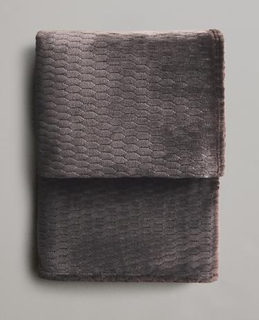 MANTA POLAR COM TEXTURA