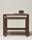 TABLES GIGOGNES AUXILIAIRES EN BOIS (ENSEMBLE DE 2)