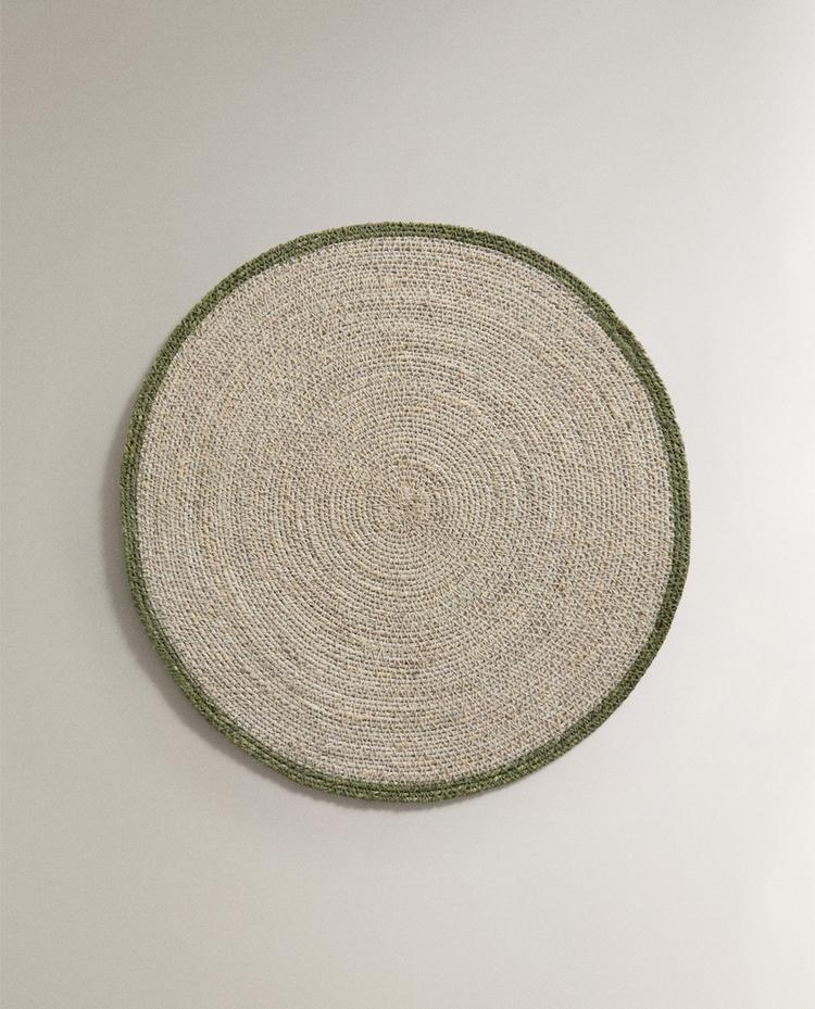 ROUND FIBRE PLACEMAT