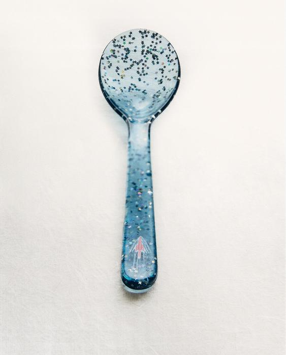 CUILLÈRE ENFANT PAILLETTES ÉTOILES TRITAN™