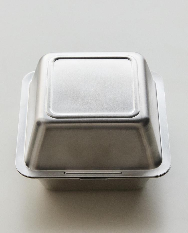 STAINLESS STEEL HAMBURGER BOX