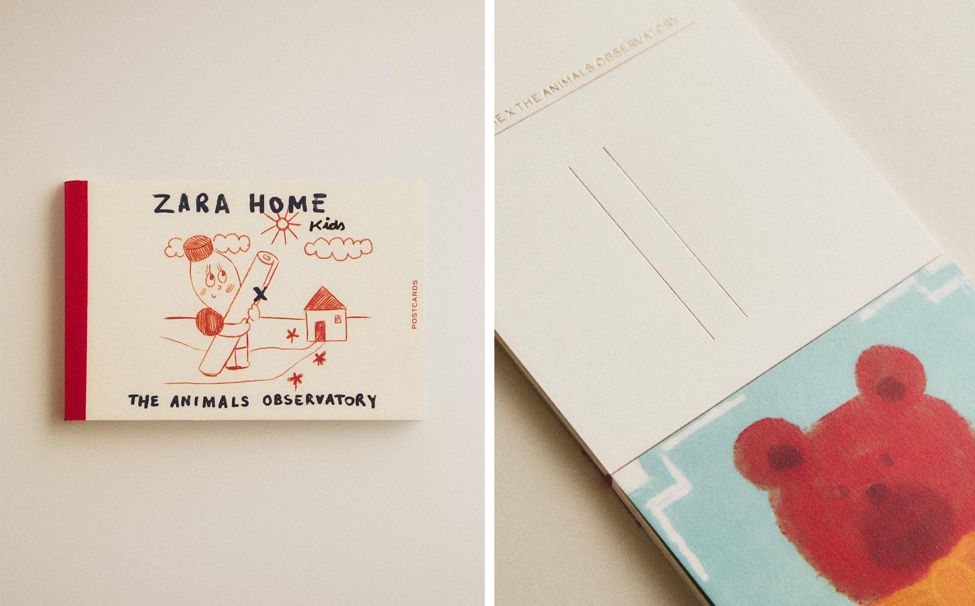 LIMONCELLA X THE ANIMALS OBSERVATORY POSTCARD NOTEBOOK