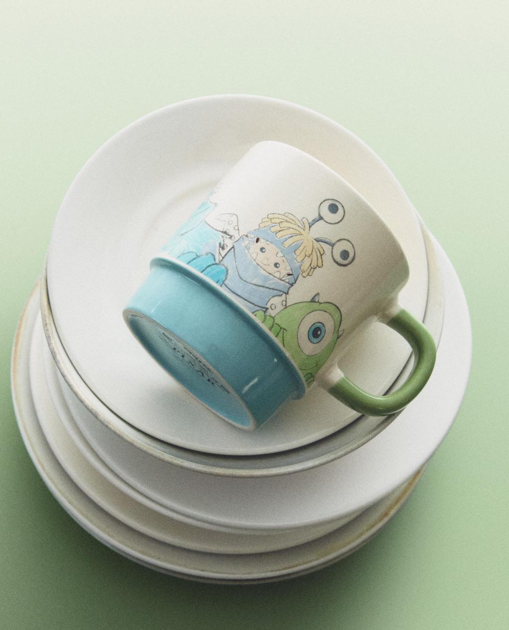 TAZA INFANTIL GRES&nbsp;MONSTRUOS, S.A. ©DISNEY/PIXAR