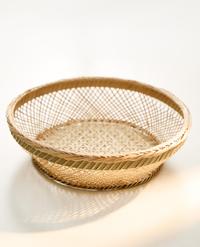 CORBEILLE TRESSÉE BAMBOU