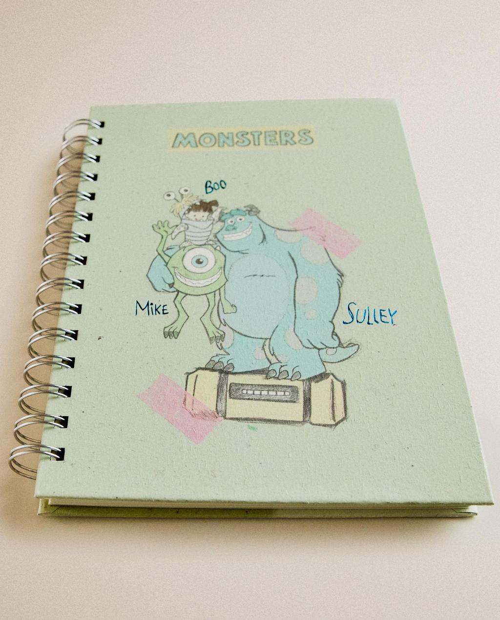 BUKU CATATAN ANAK A5 MONSTERS, INC. ©DISNEY/PIXAR
