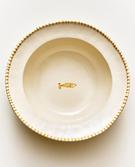 FISH EARTHENWARE SALAD BOWL