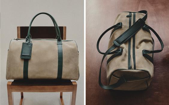 REISETASCHE AUS LEDER