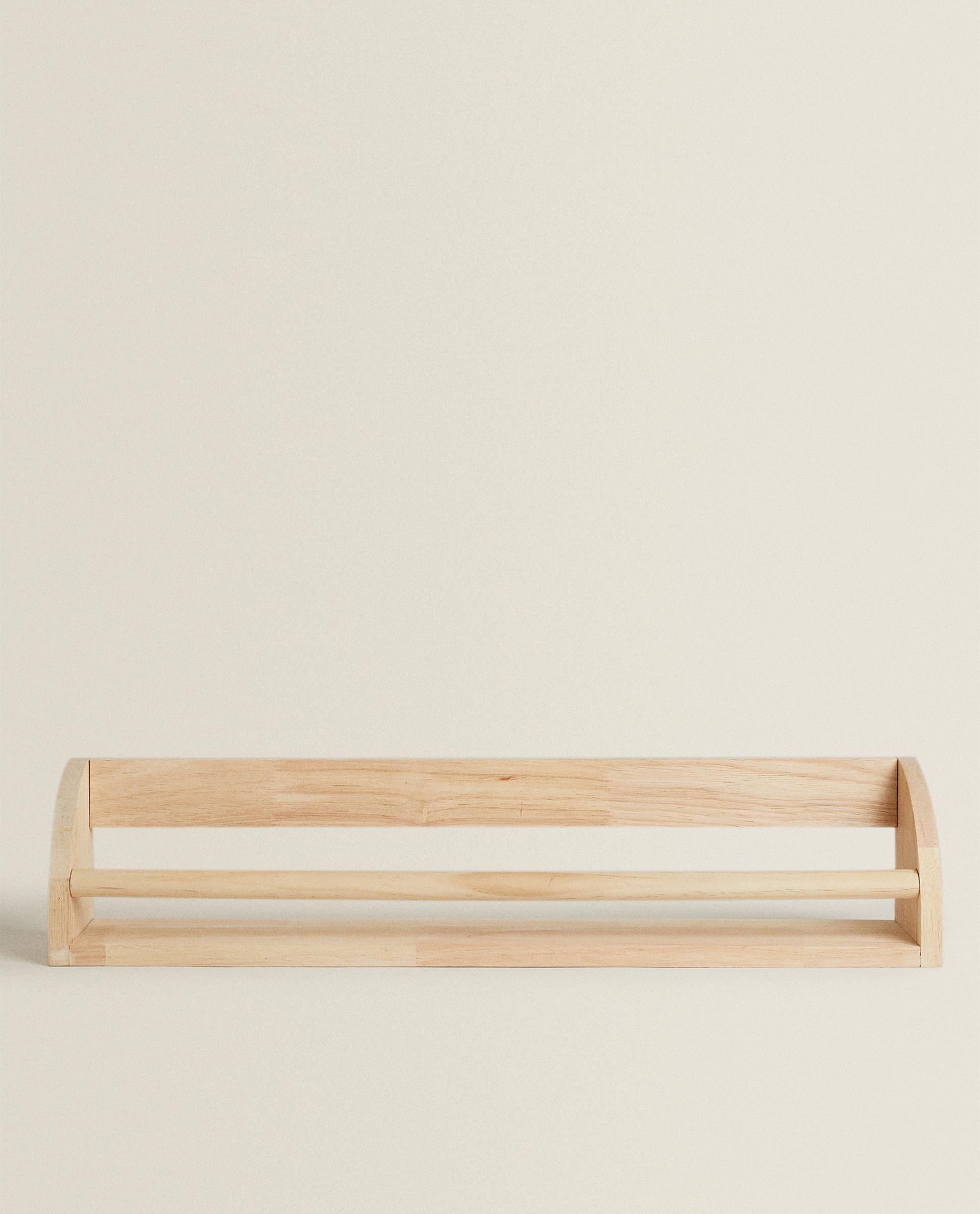 ÉTAGÈRE ENFANT BOIS BARRE FRONTALE ÉTAGÈRE ENFANT BOIS BARRE FRONTALE