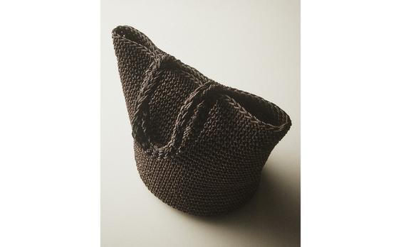 MINI-TASCHE MIT FLECHTOPTIK