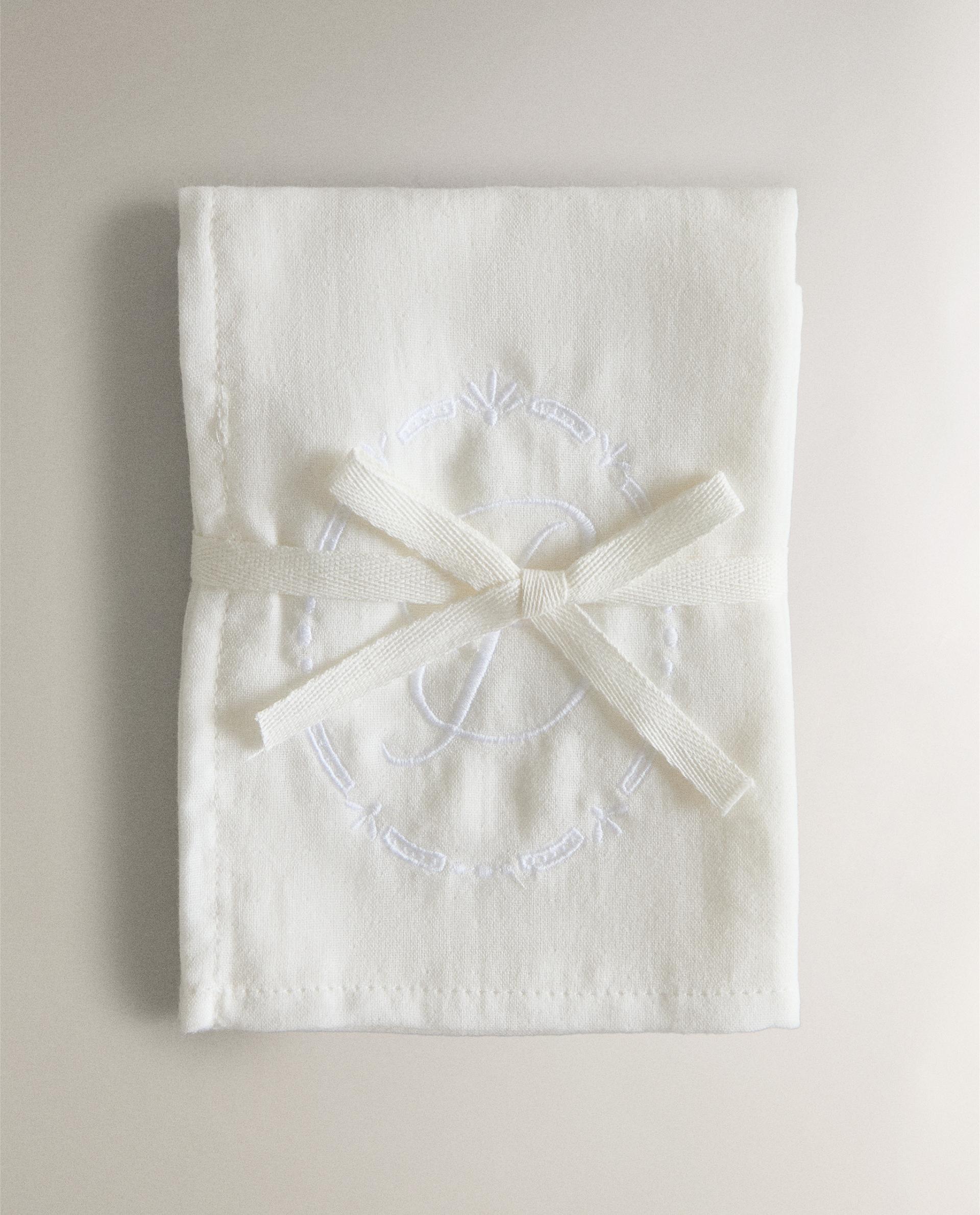 ZARA HOME 布製アルファベットセット Zara Homeのシンプルで無地のベッドセット | Zara Home 日本