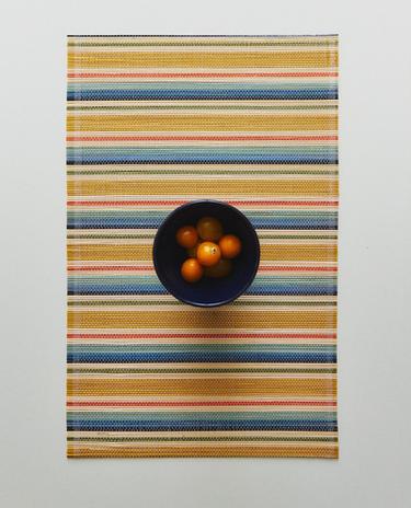 STRIPED BAMBOO PLACEMAT