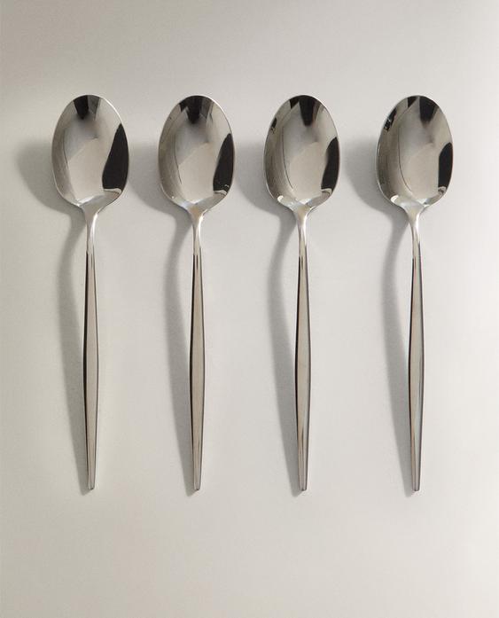 PACK OF SPOONS WITH THIN HANDLES (PACK OF 4)