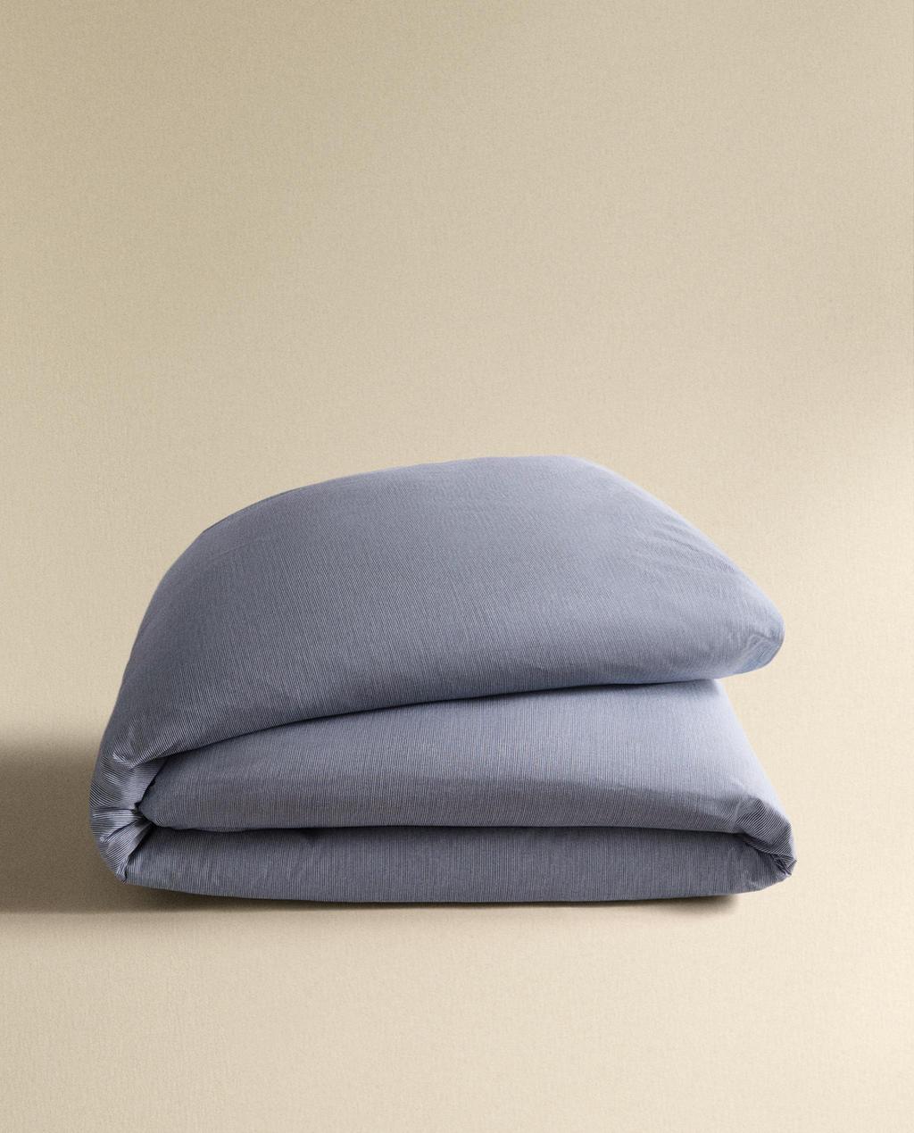 HOUSSE DE COUETTE RAYURES RÉVERSIBLE