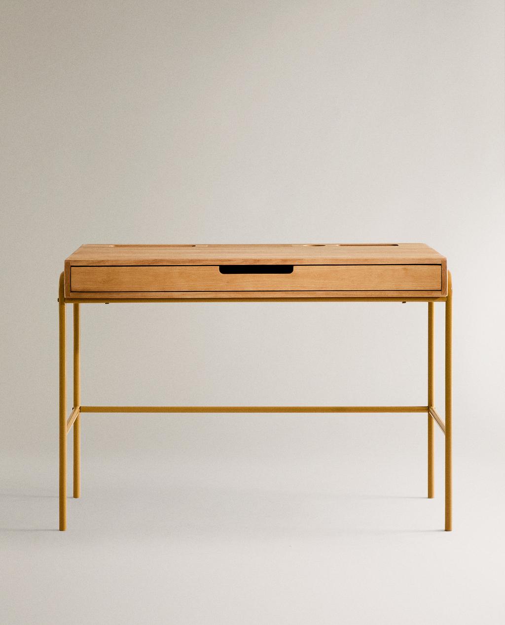 KINDERSCHREIBTISCH AUS HOLZ
