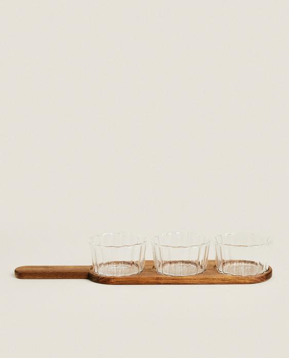 طقم صينية ووعاء