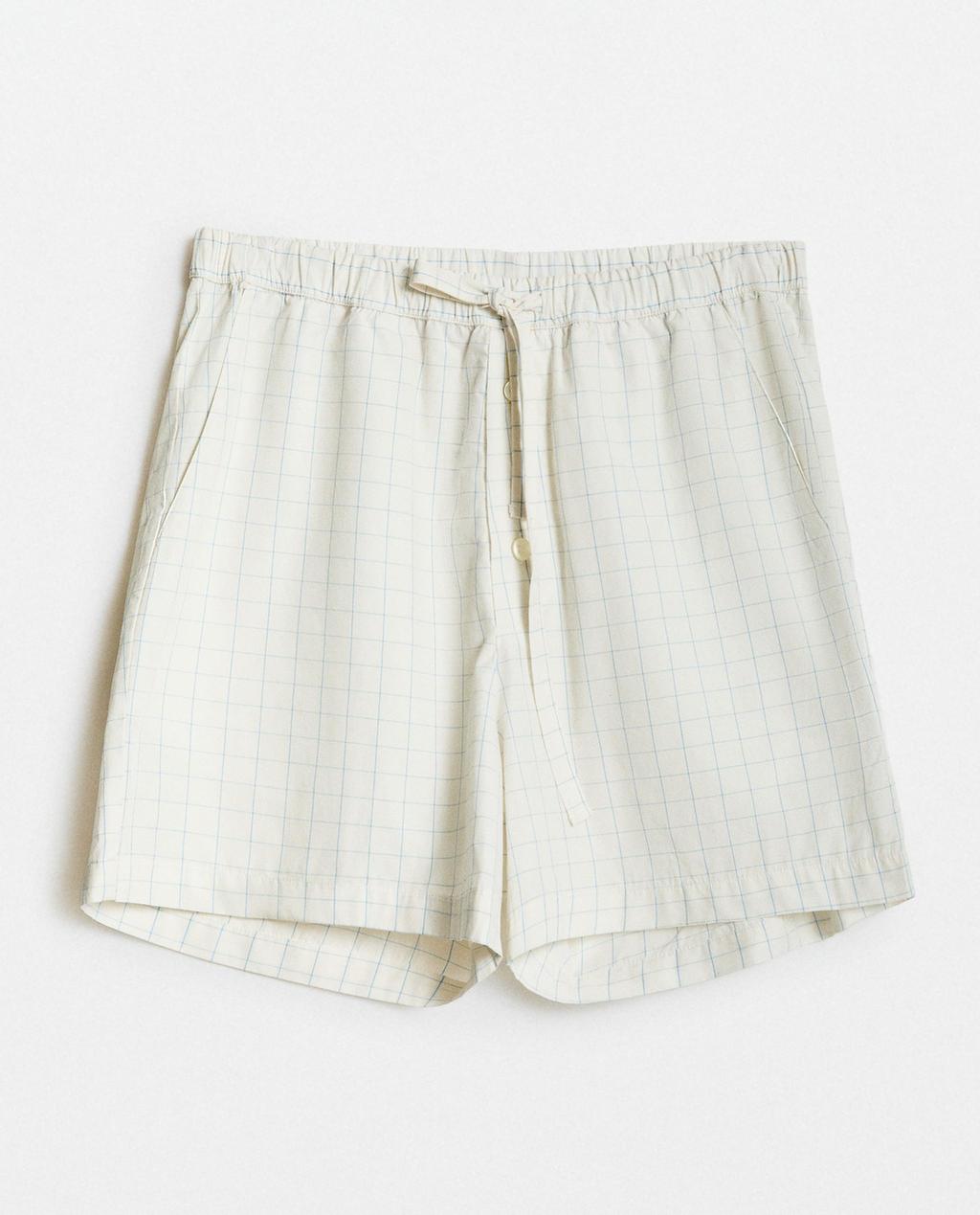 SHORT À CARREAUX