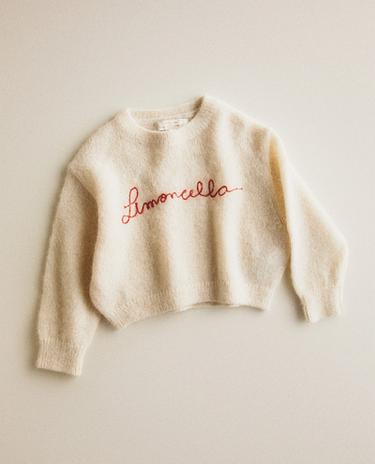 키즈 LIMONCELLA 알파카 스웨터 X THE ANIMALS OBSERVATORY