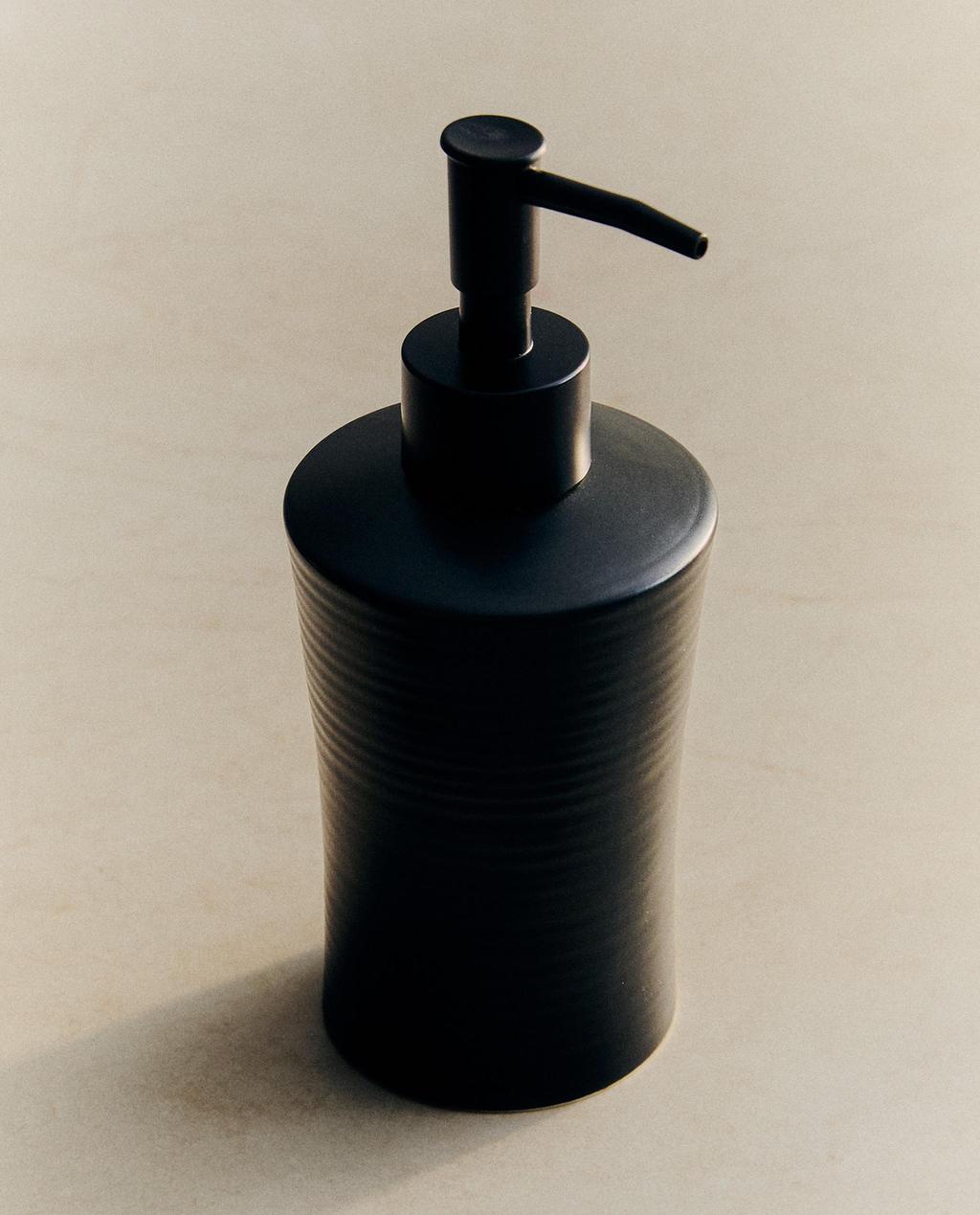 BLACK SOAP DISPENSER