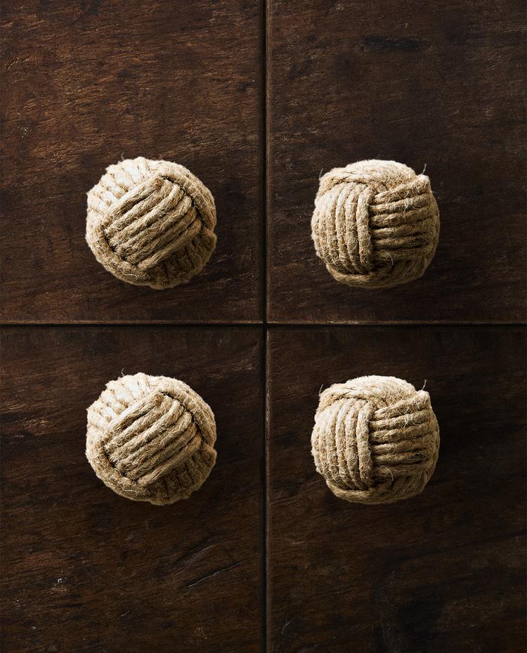 PACK OF MINI KNOT DOOR KNOBS (PACK OF 4)