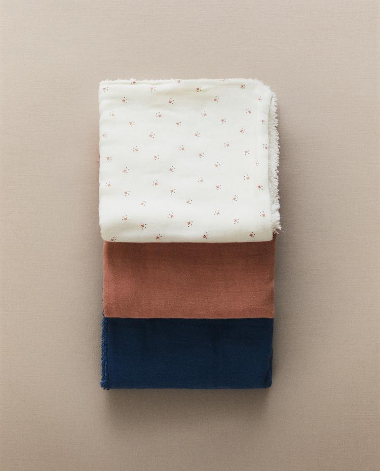 MINI FLORAL BABY TOWEL (SET OF 3)