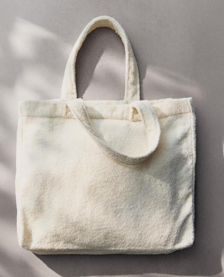 LARGE TERRY BEACH BAG