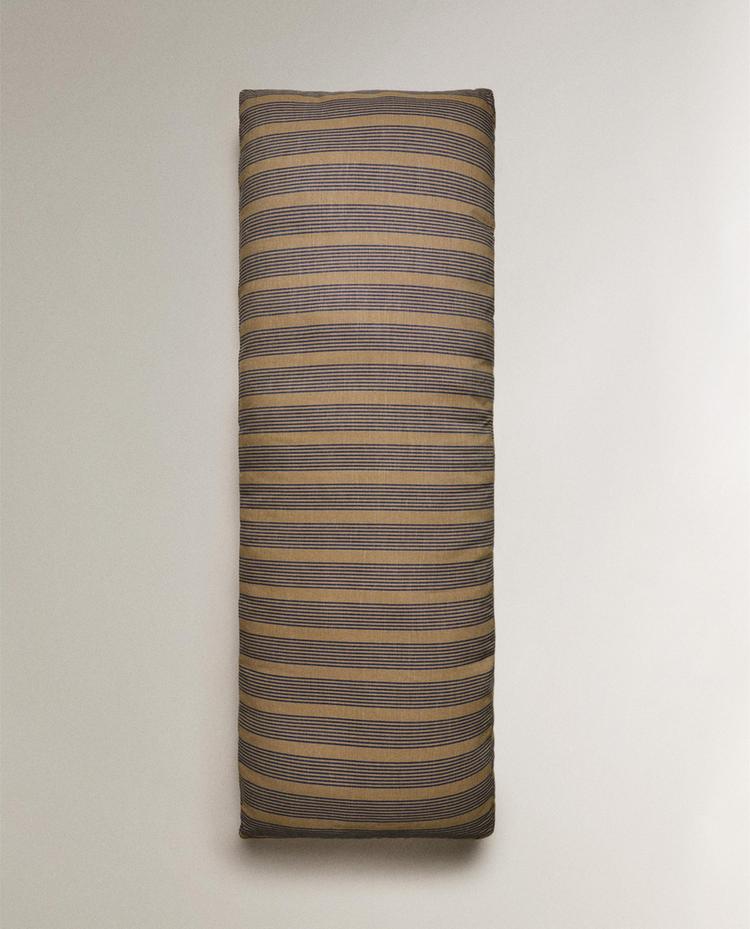 STRIPED BENCH SEAT CUSHION