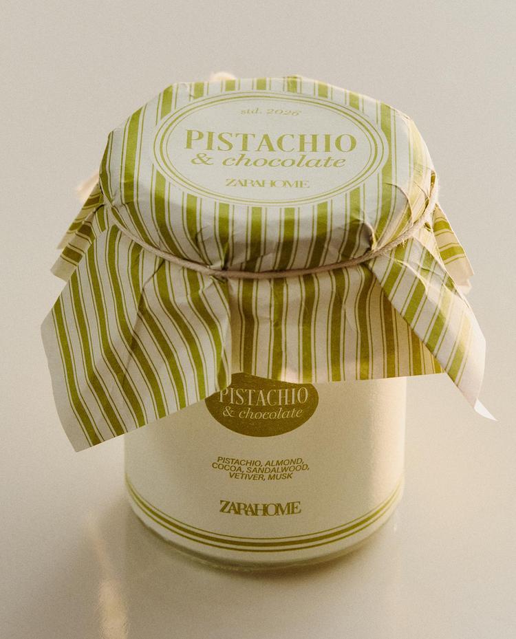 (130 ก.) เทียนหอม PISTACHIO & CHOCOLATE