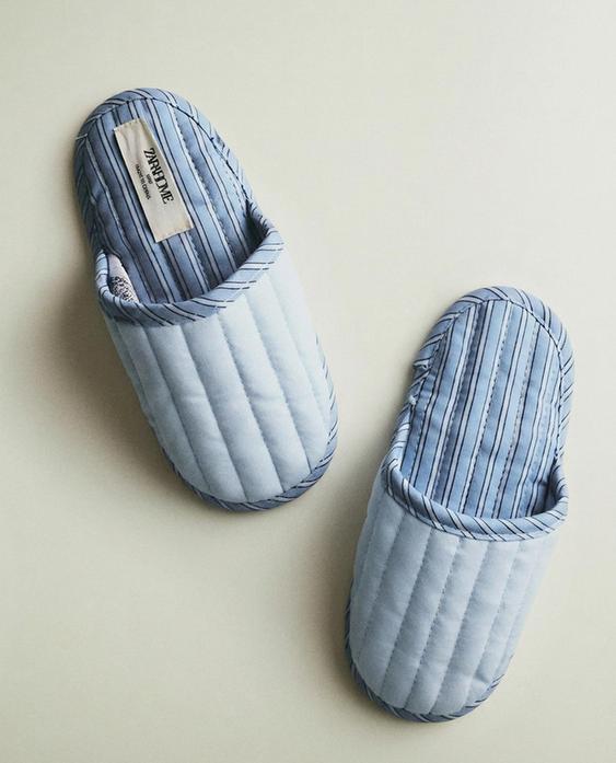 GESTREEPTE PANTOFFELS VOOR KIDS