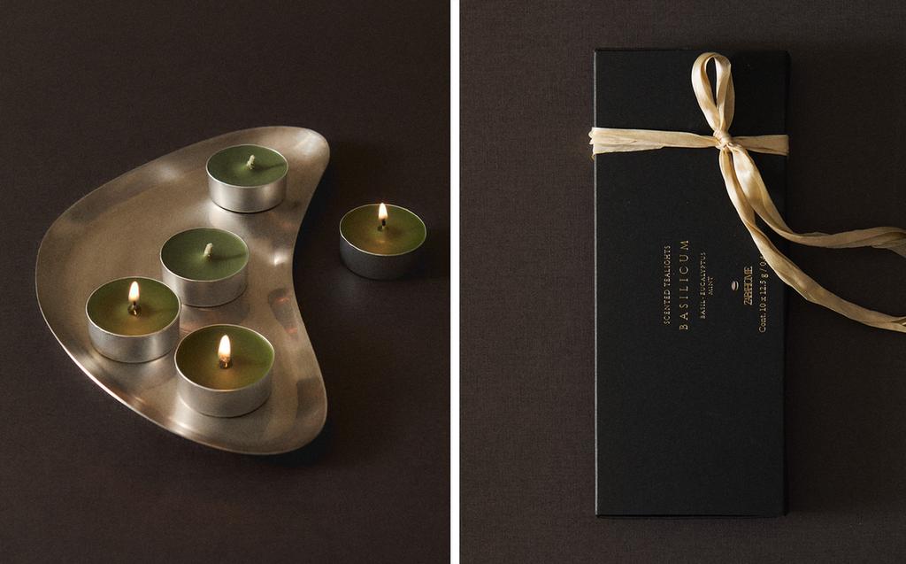PACK CANDELE PROFUMATE TEALIGHT BASILICUM (PACK DA 10)