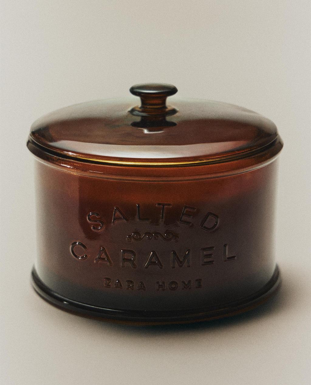 (700 G) SALTED CARAMEL SCENTED CANDLE