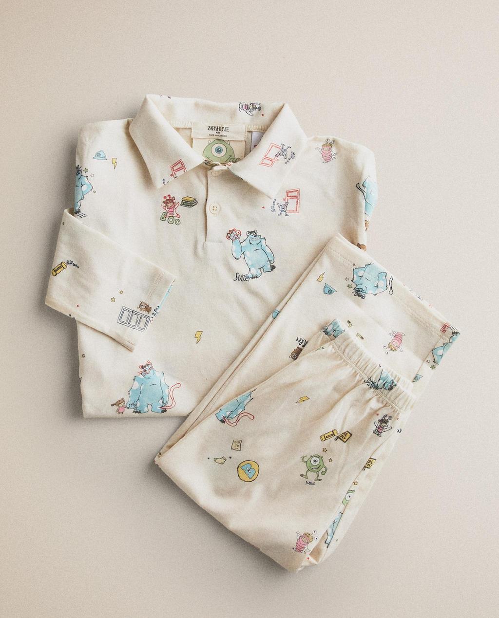 KIDS’ MONSTERS, INC. ©DISNEY/PIXAR JERSEY FABRIC PYJAMAS