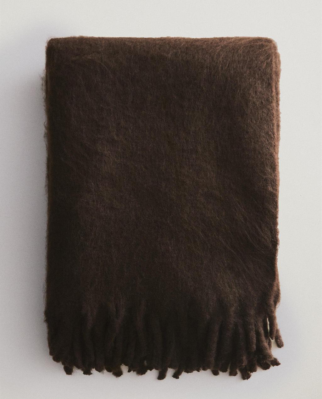 COUVERTURE EFFET MOHAIR