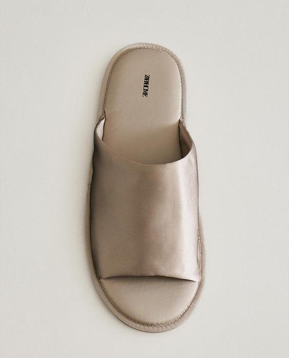 SILK MULE SLIDERS