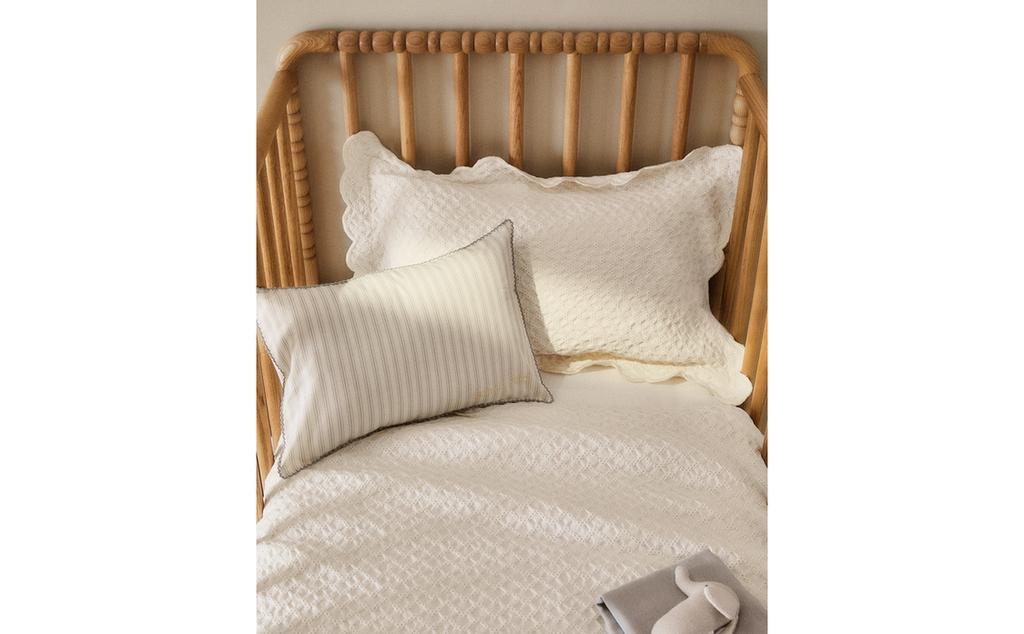 KIDS' MINI WAFFLE TEXTURE BEDSPREAD
