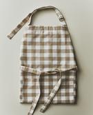 DYED THREAD APRON