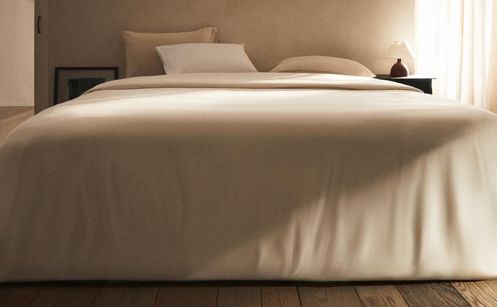 HOUSSE DE COUETTE PERCALE DE COTON (180 FILS)