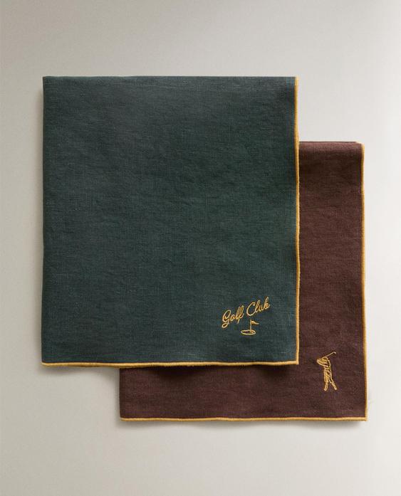 PACK OF GOLF NAPKINS (PACK OF 2)