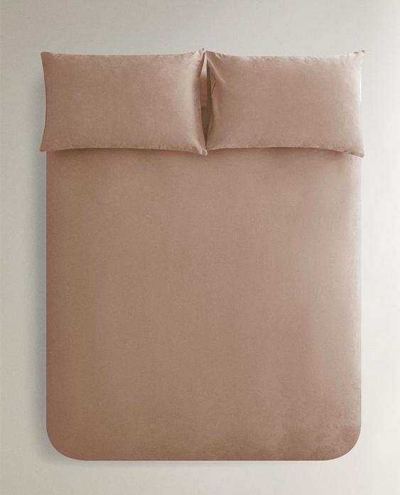MARBLE JACQUARD SATEEN DUVET COVER